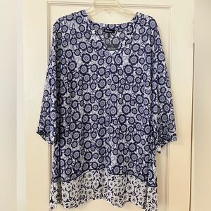 Ulla Popkin Tunic Blouse Size 20/22 NWT